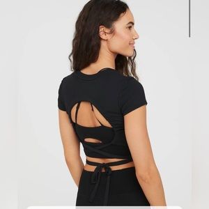 OFFLINE By Aerie Thumbs Up Tie Back T-Shirt